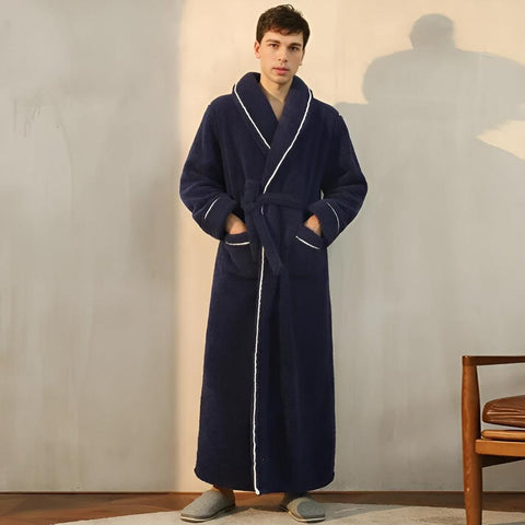 Plush Bathrobe for Men and Women
