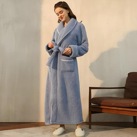 Plush Bathrobe for Men and Women