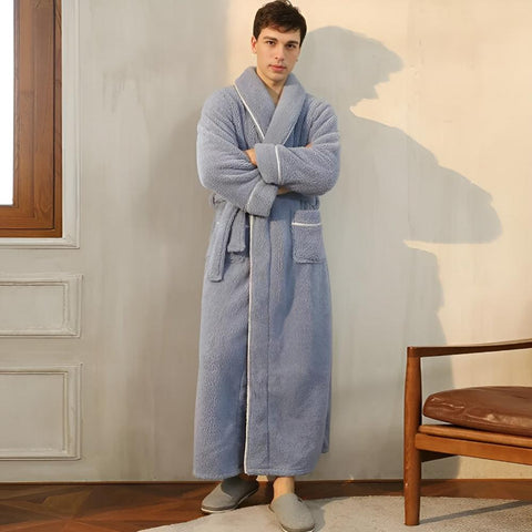 Plush Bathrobe for Men and Women