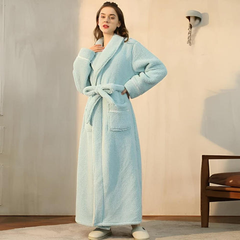 Plush Bathrobe for Men and Women