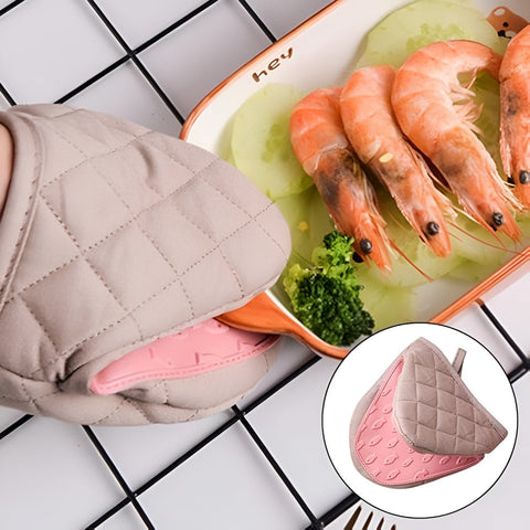 Silicone Quilted Oven Mitts