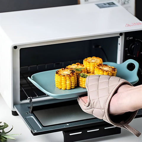 Silicone Quilted Oven Mitts