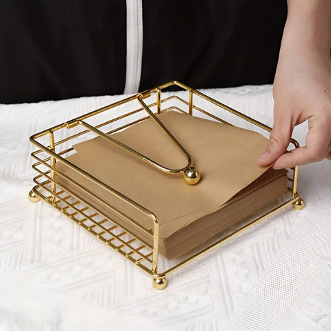 Sleek Iron Napkin Holder 4