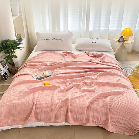 Solid Color Cotton Gauze Quilt 3