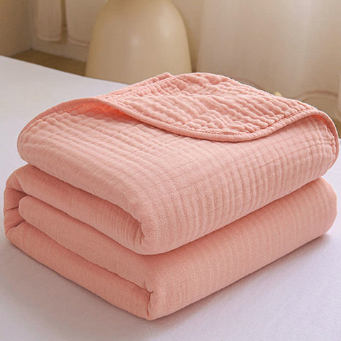 Solid Color Cotton Gauze Quilt 6