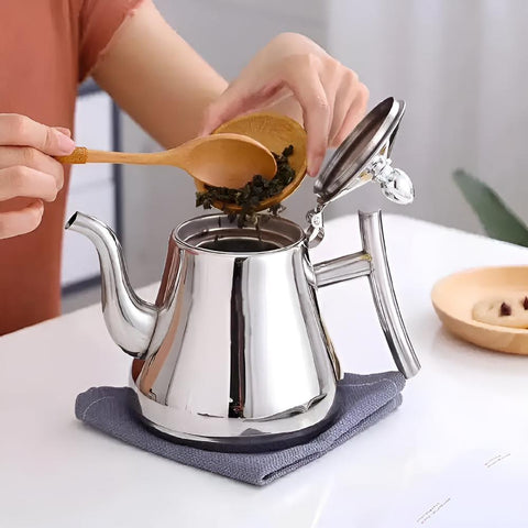 Stainless Steel Teapot with Infuser