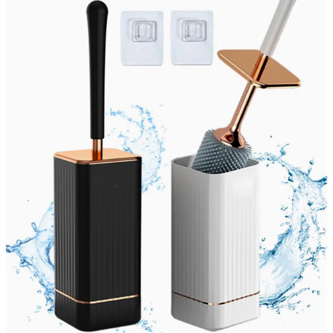 Silicone Toilet Brush with Holder