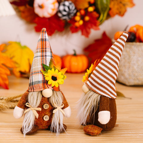 Fall Harvest Gnome Table Decor