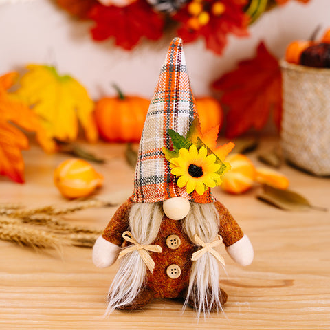 Fall Harvest Gnome Table Decor