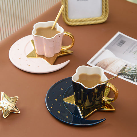 Celestia Moon & Star Porcelain Cup Set