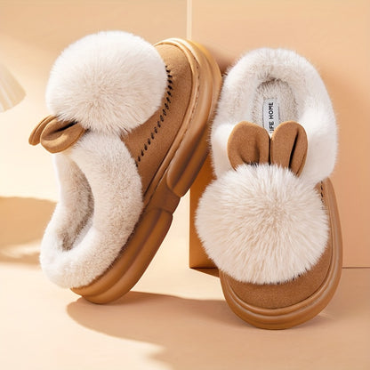 FLUFFY BUNNY SLIPPERS