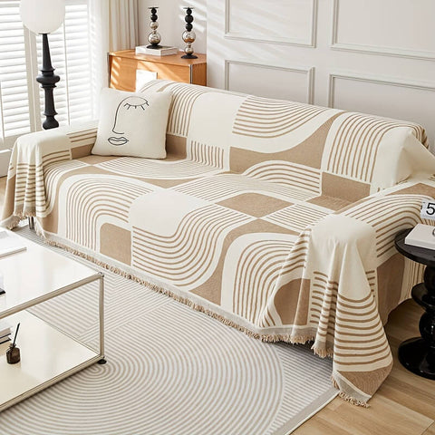 Bohemian Chenille Sofa Cover