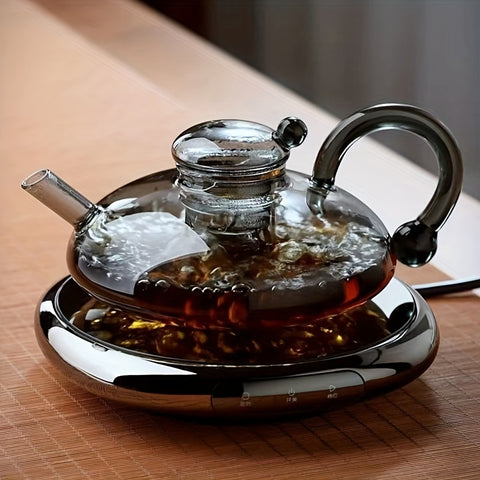 Glass Teapot Set Infuser Tea