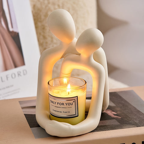 Heartglow Candle Holder Statue