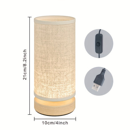 NORDIC WOODEN LED LAMP