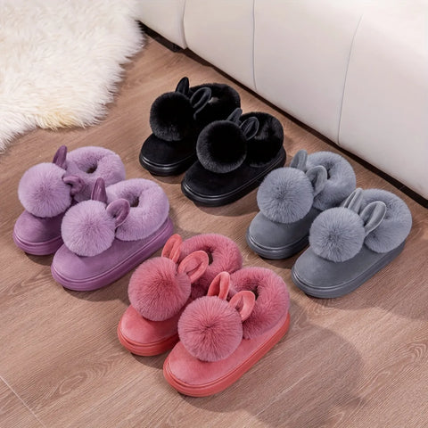 Bunny Plush Slippers