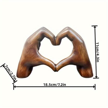 ARMORASIGN HEART GESTURE STATUE