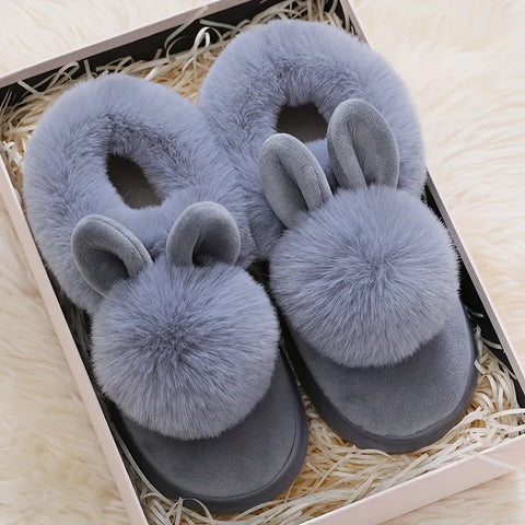 Bunny Plush Slippers