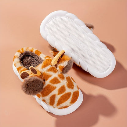 GIRAFLO PLUSH SLIPPERS