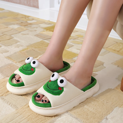 Froggy Lining Slippers
