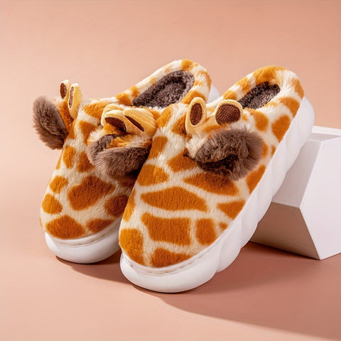 Giraflo Plush Slippers