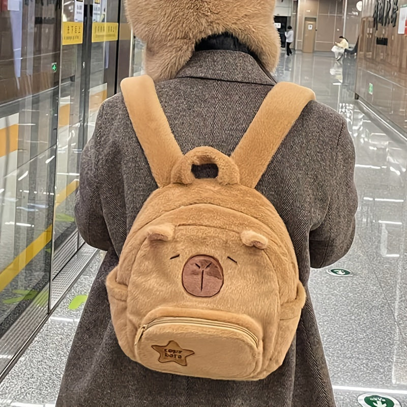 CAPPY PLUSH BACKPACK