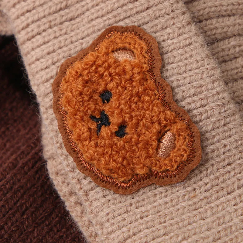 BABY BEAR EARFLAP WINTER HAT