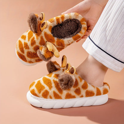 GIRAFLO PLUSH SLIPPERS