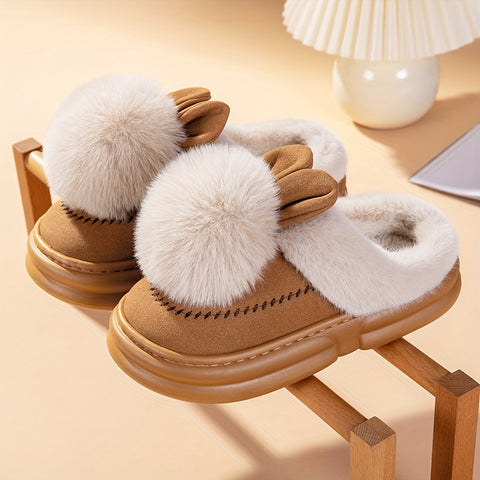Fluffy Bunny Slippers