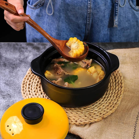 Rustic Wooden Kitchen Utensil Set 8PCS