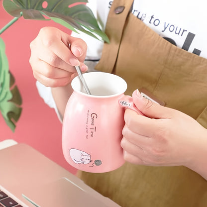 NEKOMORI CERAMIC CAT MUG