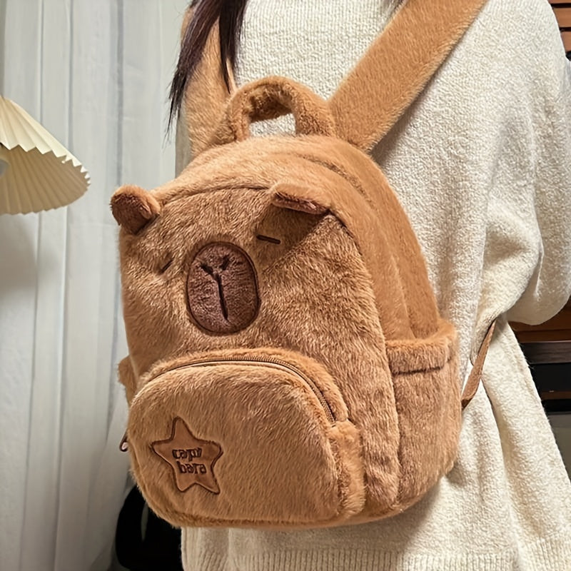 CAPPY PLUSH BACKPACK