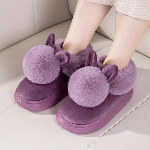 Bunny Plush Slippers