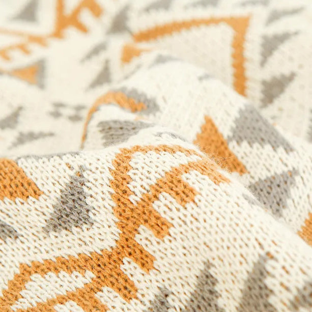 SOLVANA BOHEMIAN DECORATIVE BLANKET