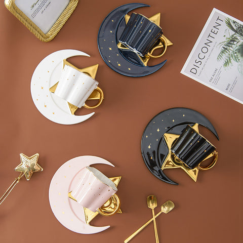 Celestia Moon & Star Porcelain Cup Set