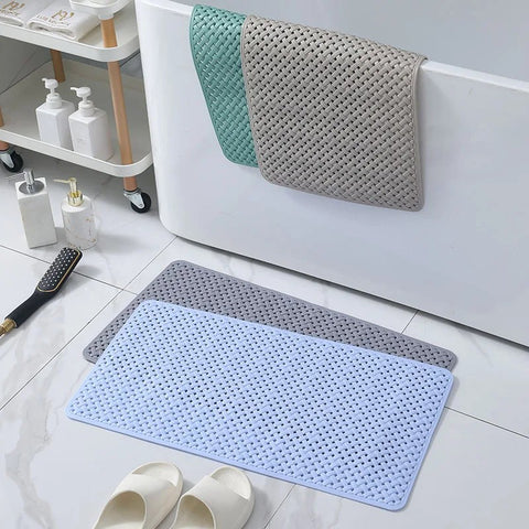 Easy-Dry Bathtub Mat Hanging – Mold Resistant TPE Shower Floor Mat