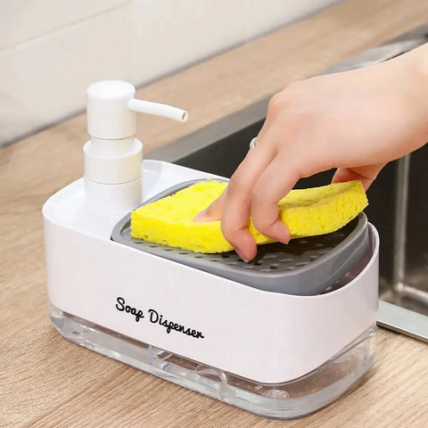 Dual Soap & Lotion Dispenser