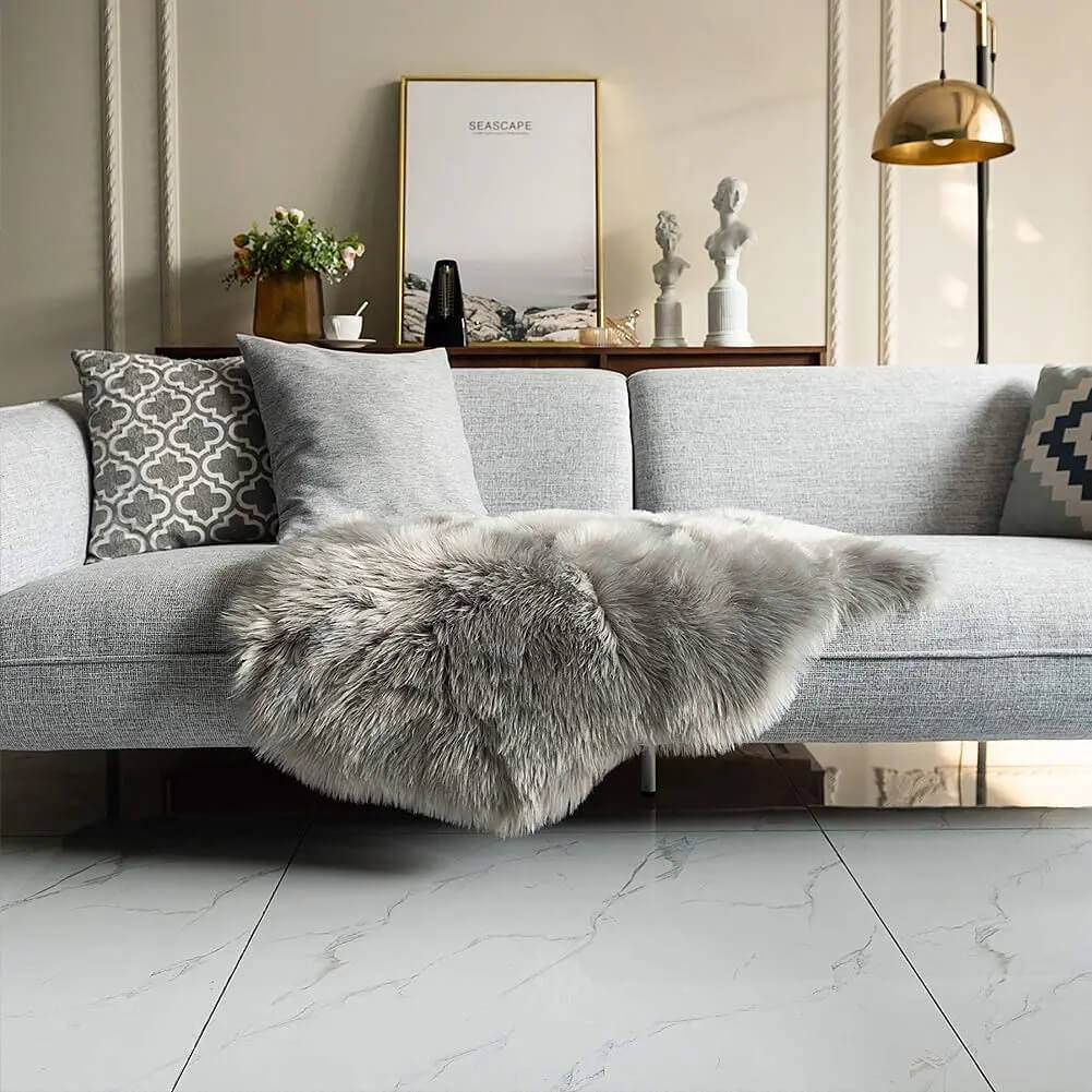 PREMIUM FAUX SHEEPSKIN RUG