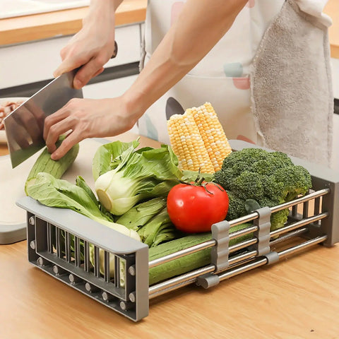 Extendable Sink Drain Basket