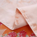 Seam stitching on butterfly duvet cover with soft material fold