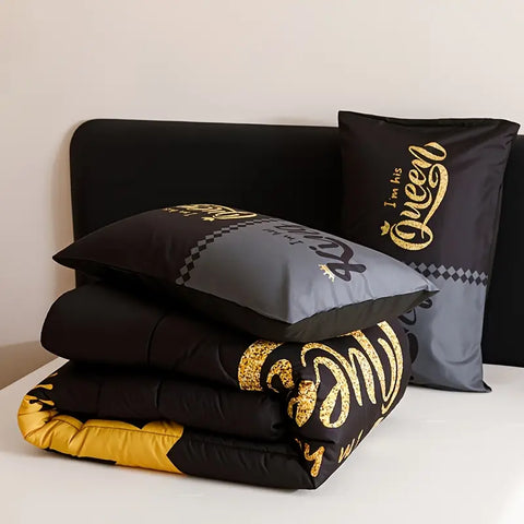 King & Queen Duvet Cover Bedding Set