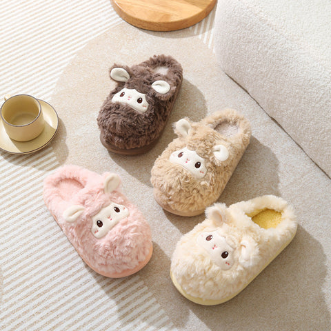 Cozy Sheep House Slippers
