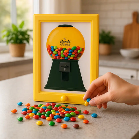 Candy Frame Wall-Mounted Dispenser