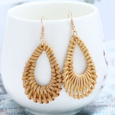 Solana Rattan Dangles