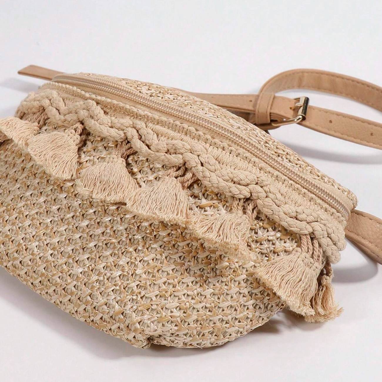 SOLEA MINI STRAW CROSSBODY