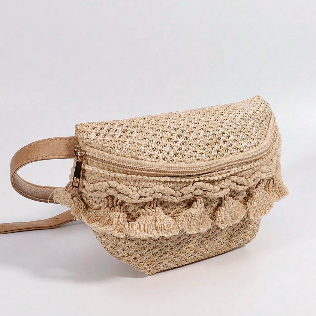 SOLEA MINI STRAW CROSSBODY