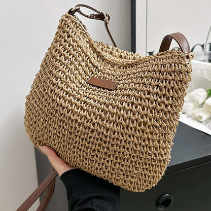 NICHE STRAW TOTE BAG