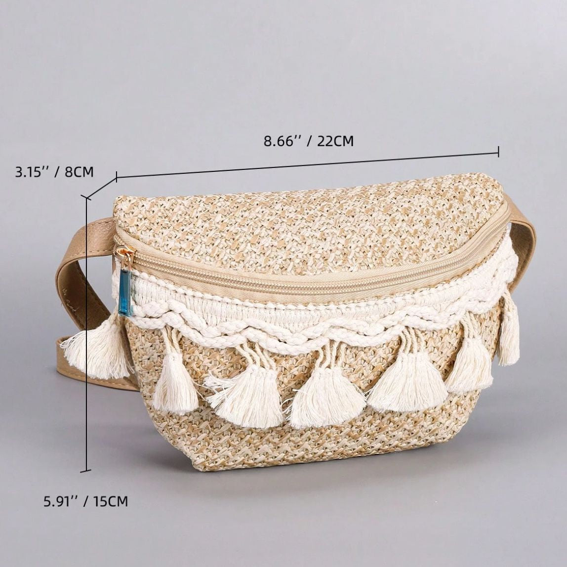 SOLEA MINI STRAW CROSSBODY