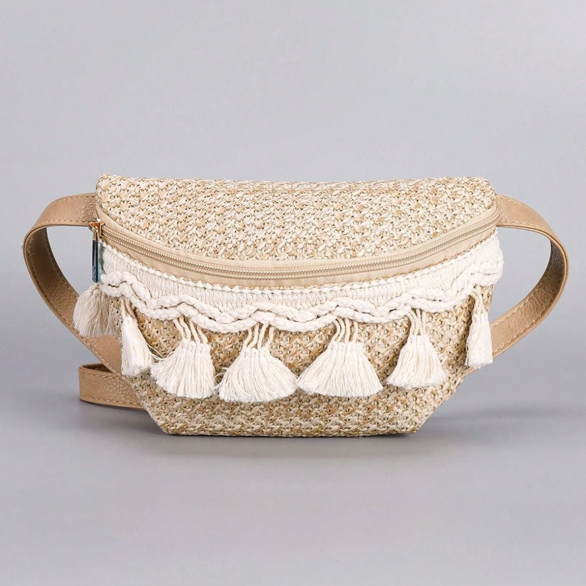 SOLEA MINI STRAW CROSSBODY