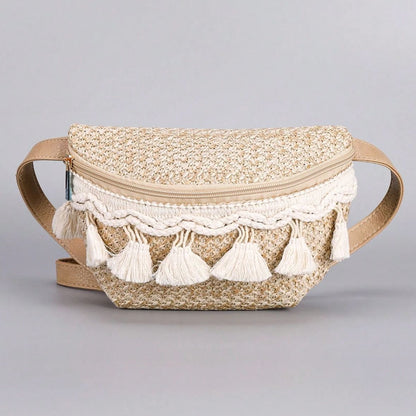 SOLEA MINI STRAW CROSSBODY